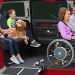 MV-1: disabled limo service offering wheelchair transportation.